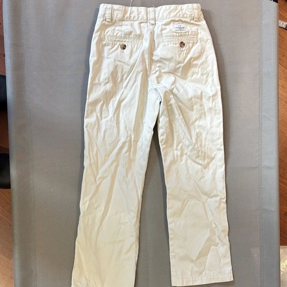 Vineyard Vines boy’s size 12 Khaki Chinos adjustable waistband